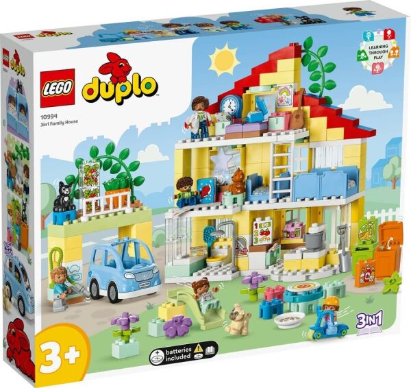 LEGO DUPLO 3 IN 1 FAMILY HOUSE