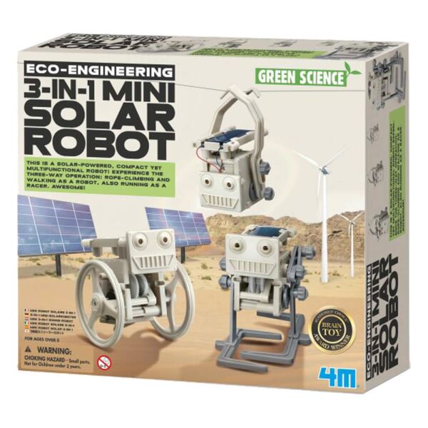 4M DENEY MİNİ SOLAR ROBOT