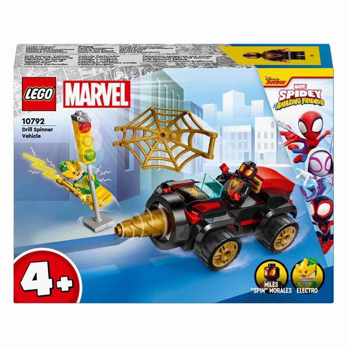 LEGO MARVEL DRILL SPINNER VEHICLE
