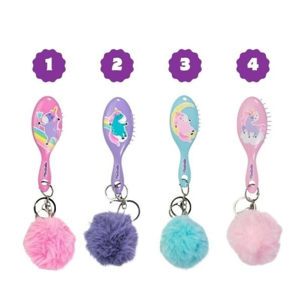 MARTINELIA PONPONLU MİNİ SAÇ FIRÇASI