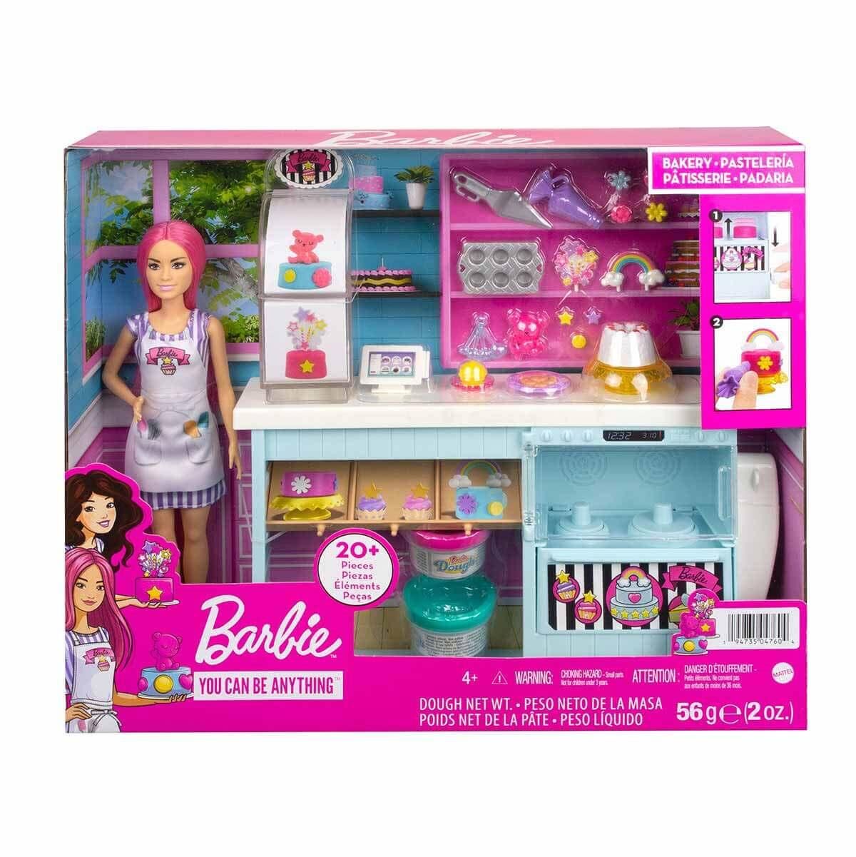 BARBİENİN PASTA DÜKKANI OYUN SETİ