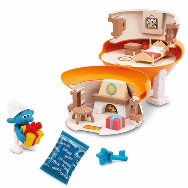 ŞİRİNLER MANTAR OYUN EVİ SETI