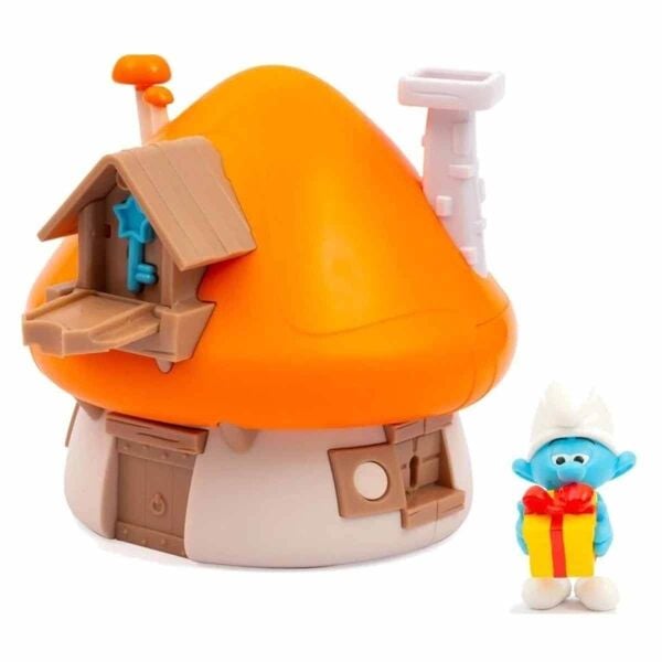 ŞİRİNLER MANTAR OYUN EVİ SETI