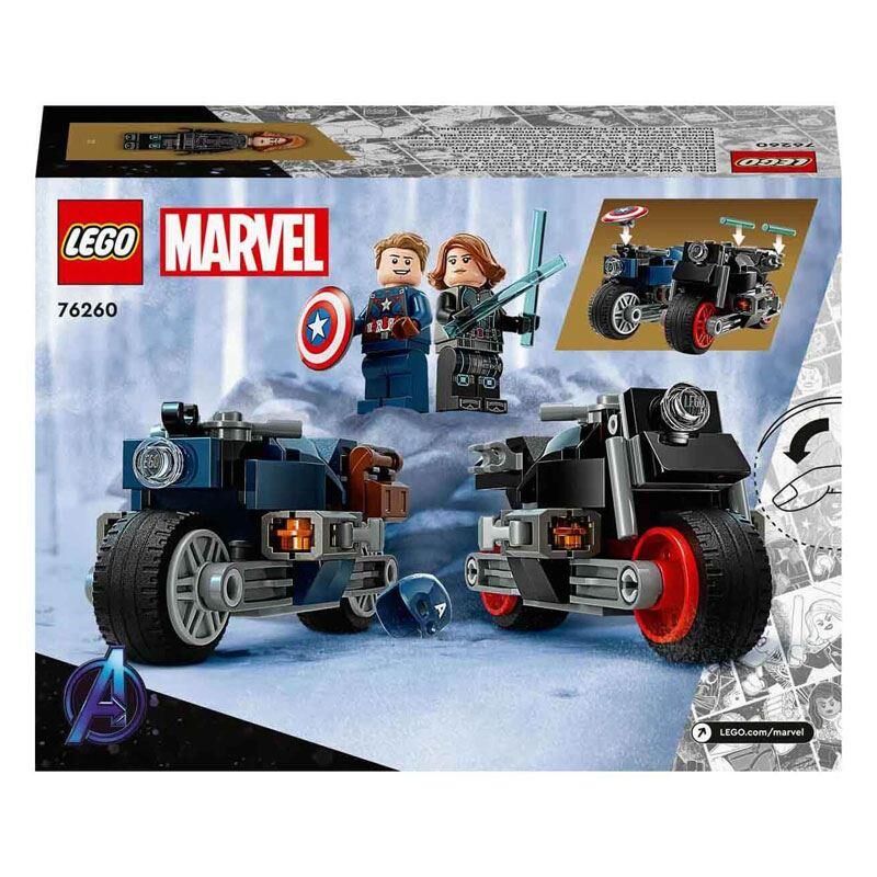 LEGO SUPER HEREOS BLACK WİDOW VE KAPTAN AMERİKA