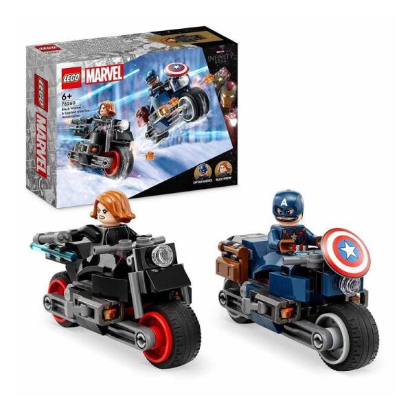 LEGO SUPER HEREOS BLACK WİDOW VE KAPTAN AMERİKA