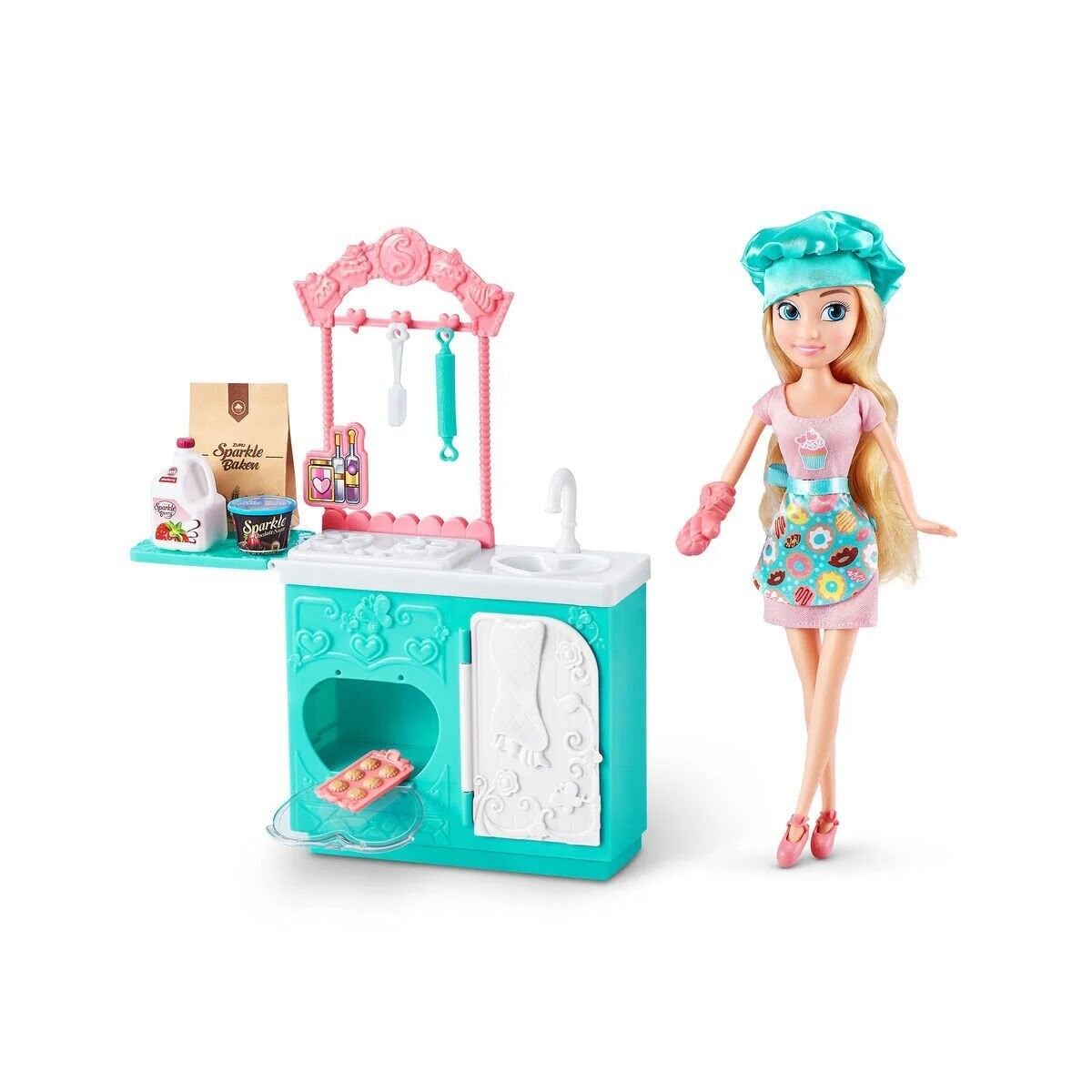 SPARKLE GIRLZ 27 CM AŞÇI BEBEK VE OYUN SETİ