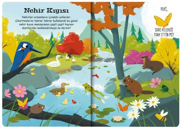 EOLO ÇIKARTMALARLA DOĞA