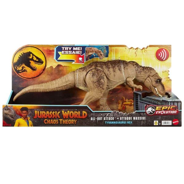 JURASSIC SALDIRGAN TREX FIGURU