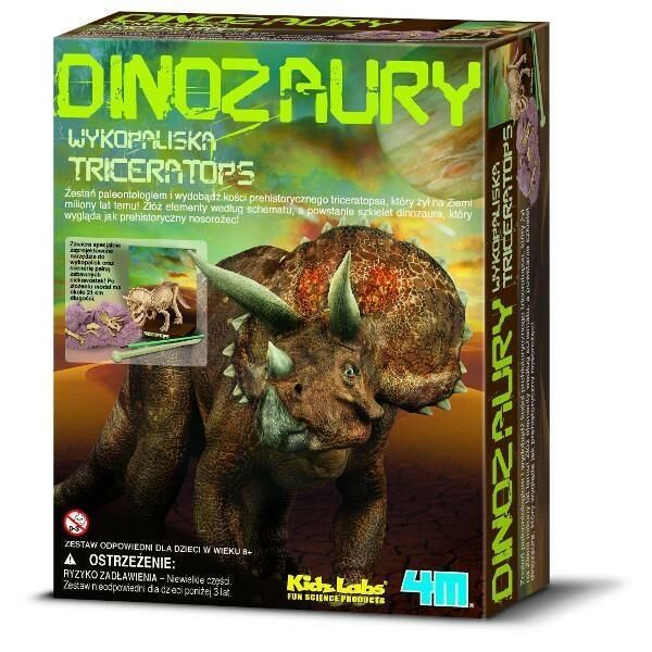 4M DENEY TRICERATOPS KAZI SETİ