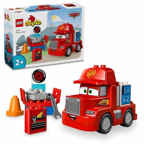LEGO DUPLO MACK AT THE RACE