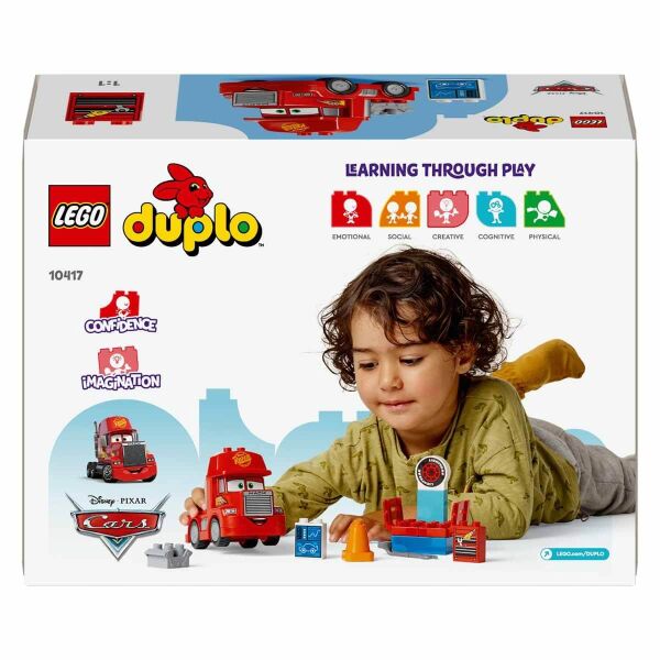 LEGO DUPLO MACK AT THE RACE