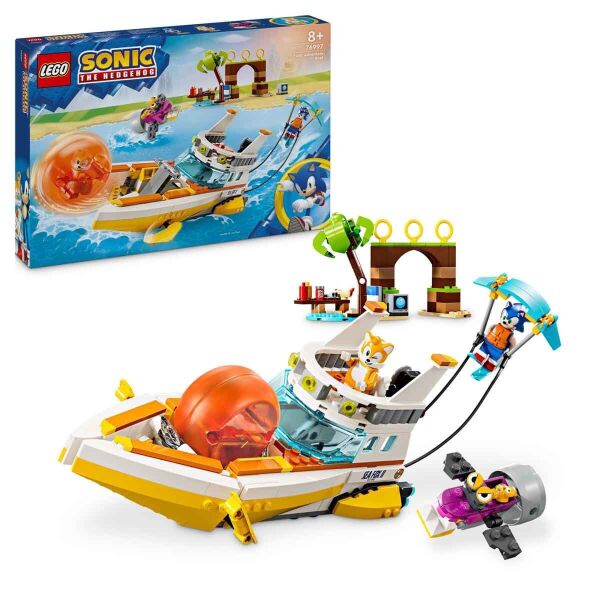 LEGO SONIC TAILS ADV BOAT