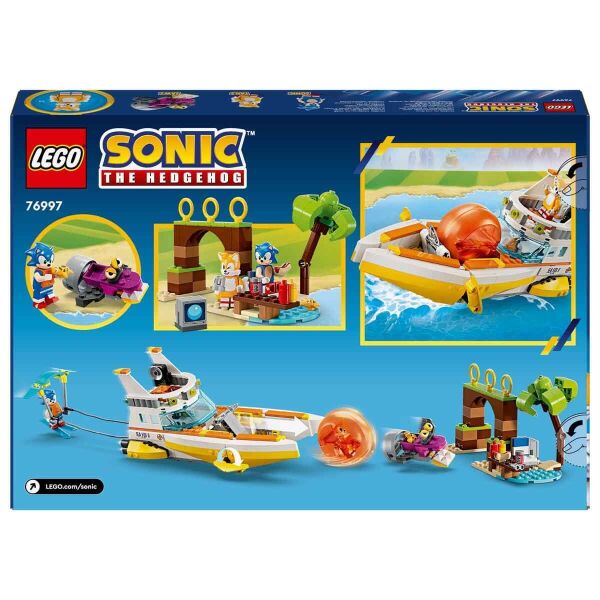 LEGO SONIC TAILS ADV BOAT
