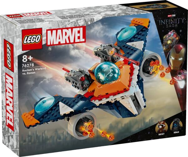 LEGO MARVEL ROCKET WARBIRD ARACI