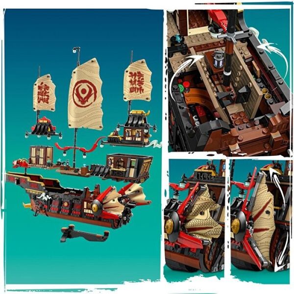 LEGO NİNJAGO THE TEMPLE BOUNTY 2387 PRÇ.