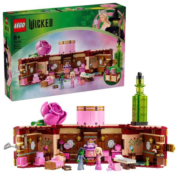 LEGO WICKED GLINDA VE ALPHABA KOL.
