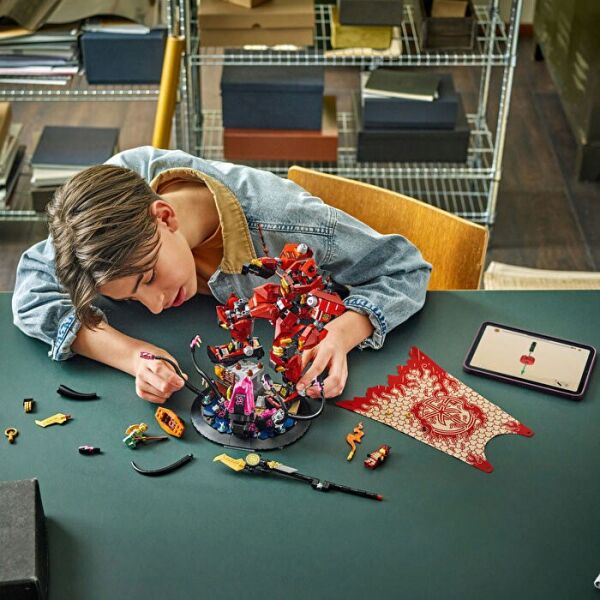 LEGO NİNJAGO ATEŞ ŞÖVALYESİ ROBOTU 996 PRÇ.