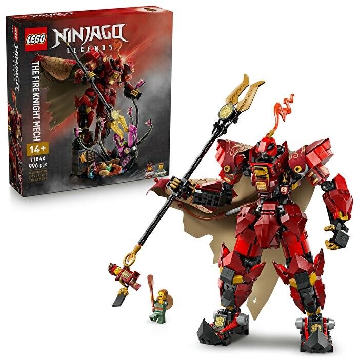 LEGO NİNJAGO ATEŞ ŞÖVALYESİ ROBOTU 996 PRÇ.
