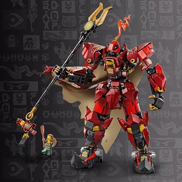 LEGO NİNJAGO ATEŞ ŞÖVALYESİ ROBOTU 996 PRÇ.