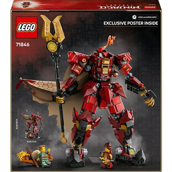 LEGO NİNJAGO ATEŞ ŞÖVALYESİ ROBOTU 996 PRÇ.