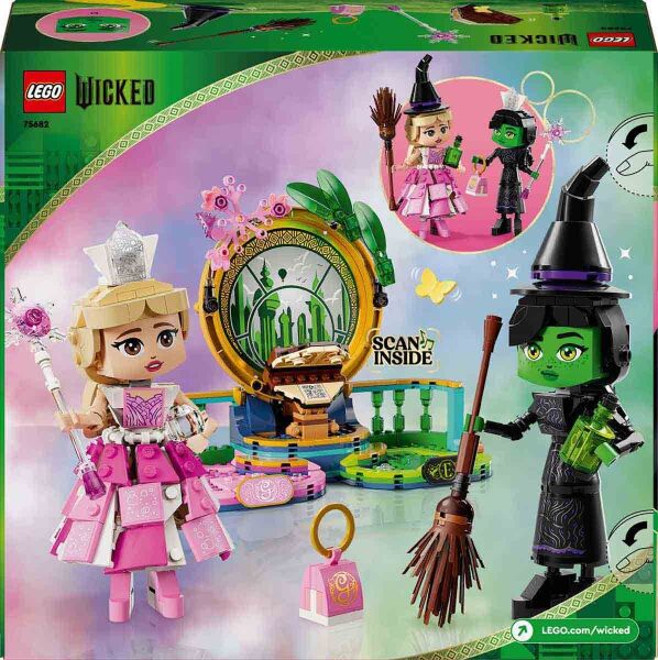 LEGO WICKED GLINDA ALPHABA FIGUR