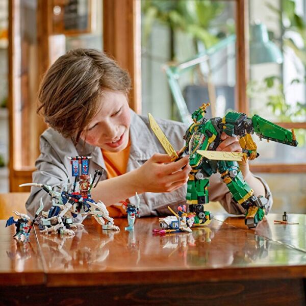 LEGO NİNJAGO LLOYDUN JET ROBOTU 1112 PRÇ