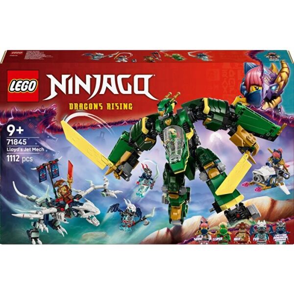 LEGO NİNJAGO LLOYDUN JET ROBOTU 1112 PRÇ