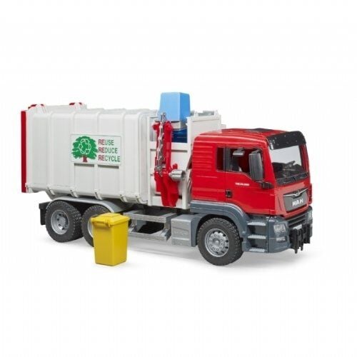 ÇÖP KAMYONU YANDAN AKTARMA