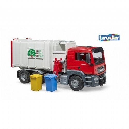 ÇÖP KAMYONU YANDAN AKTARMA