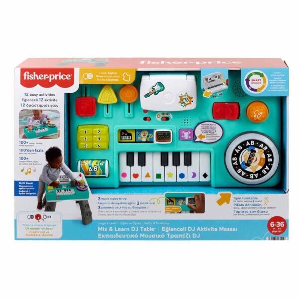 FİSHER PRİCE EĞLENCELİ DJ AKTİVİTE MASASI