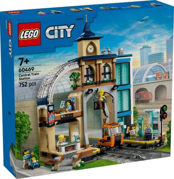 LEGO CİTY MERKEZ TREN İSTASYONU 752 PRÇ.