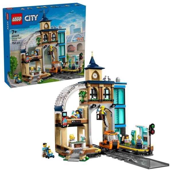 LEGO CİTY MERKEZ TREN İSTASYONU 752 PRÇ.