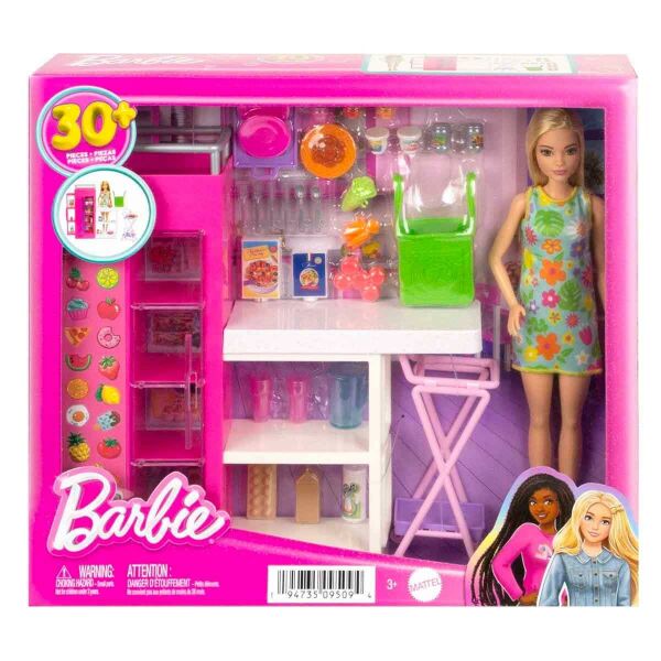 BARBIE MİNİ BÜFE OYUN SETİ