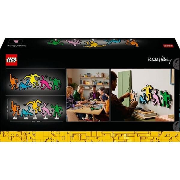 LEGO İCONS KEİTH HARİNG DANS EDEN FİGÜR