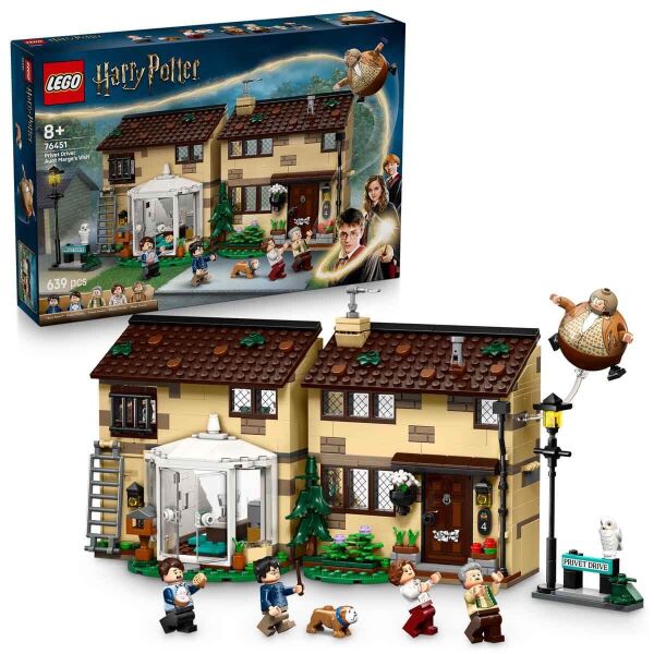 LEGO HARRY POTTER - PRİVET DRİVE MARGE HALANIN ZİYARETİ