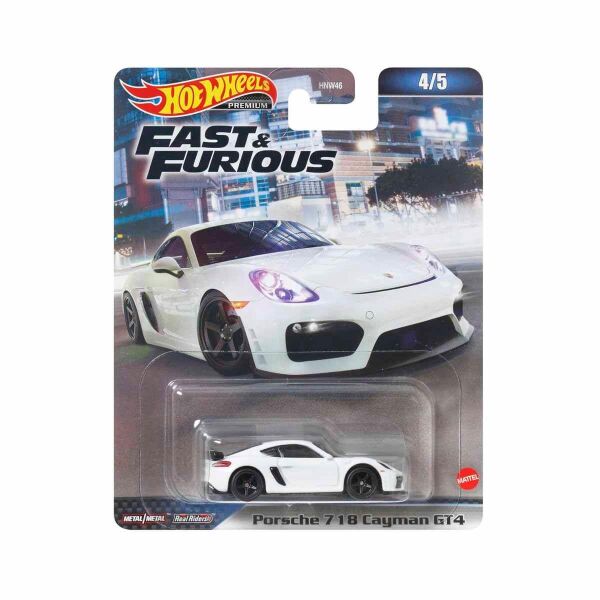 HW FAST&FURİOUS PORCHE 718 PREMIUM