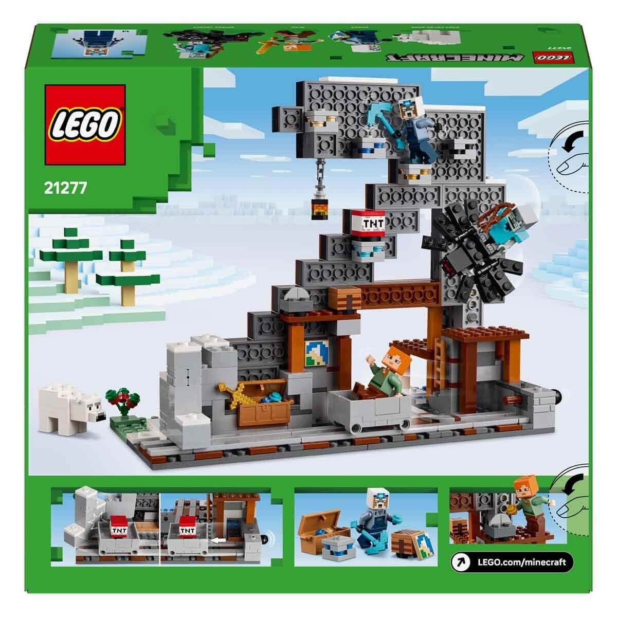 LEGO MİNECRAFT KAZMA MADENİ 530 PRÇ.