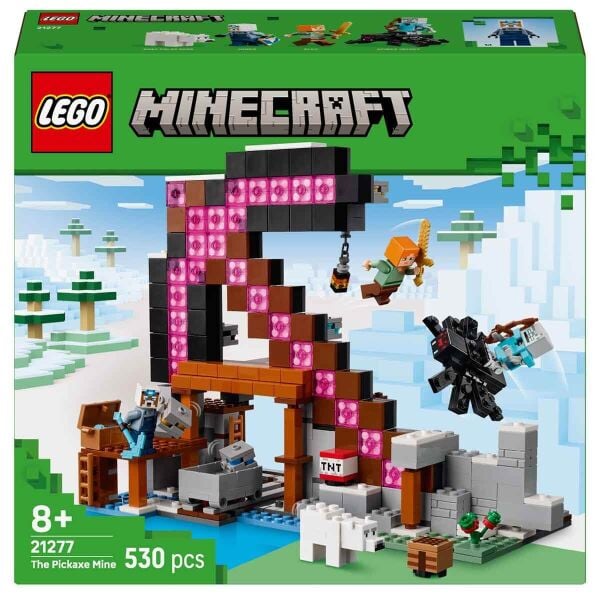 LEGO MİNECRAFT KAZMA MADENİ 530 PRÇ.