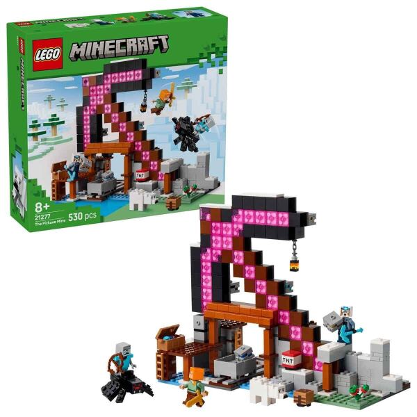 LEGO MİNECRAFT KAZMA MADENİ 530 PRÇ.