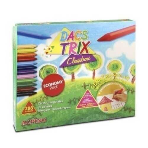 ALPİNO DACSTİX MUM BOYA 288Lİ