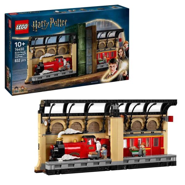 LEGO HARRY POTTER KİTAPLIK DEKORU HOGWART EKSPRESİ