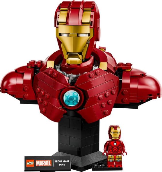 LEGO MARVEL IRON MAN MK4 BÜSTÜ 436 PARÇA