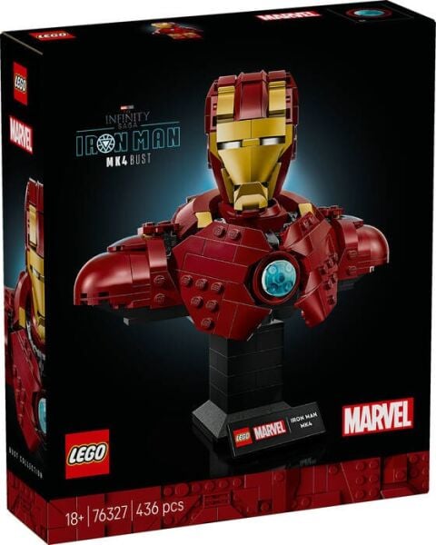 LEGO MARVEL IRON MAN MK4 BÜSTÜ 436 PARÇA