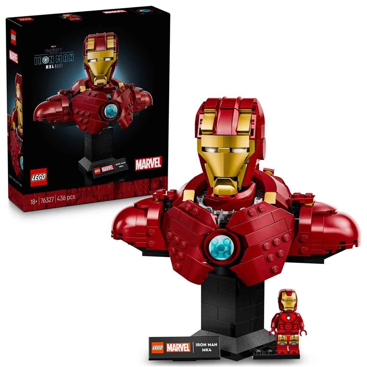 LEGO MARVEL IRON MAN MK4 BÜSTÜ 436 PARÇA