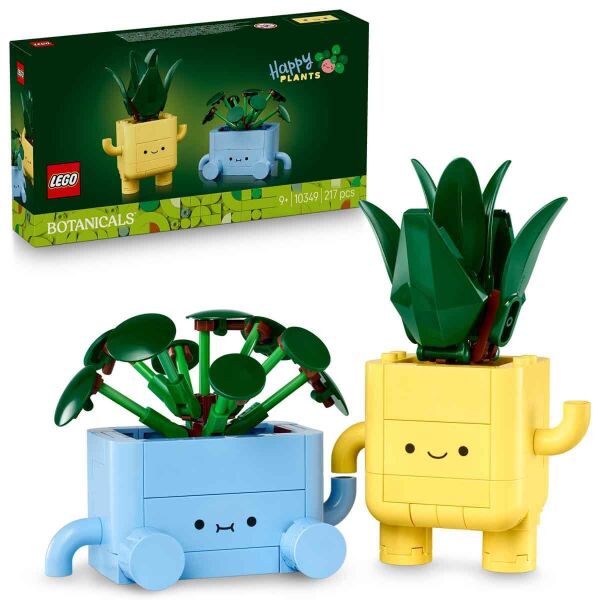 LEGO İCONİC BOTANİCALS MUTLU BİTKİLER 217 PRÇ