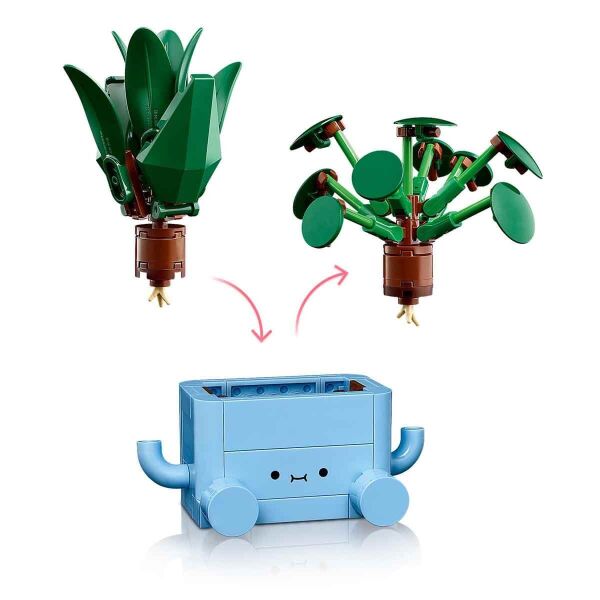 LEGO İCONİC BOTANİCALS MUTLU BİTKİLER 217 PRÇ