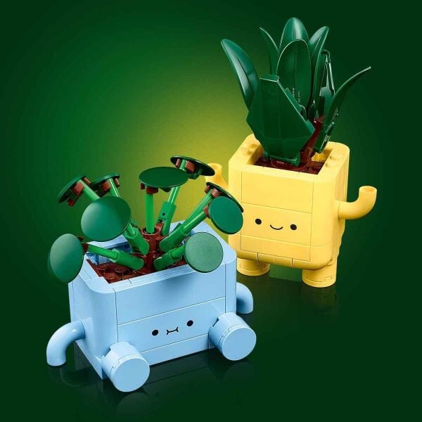 LEGO İCONİC BOTANİCALS MUTLU BİTKİLER 217 PRÇ