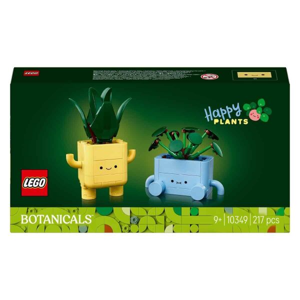 LEGO İCONİC BOTANİCALS MUTLU BİTKİLER 217 PRÇ