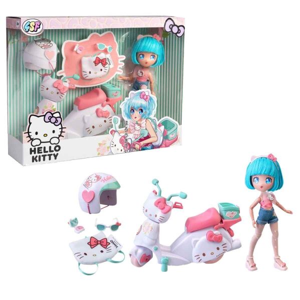 HELLO KITTY MANGA BEBEK VE SCOOTER