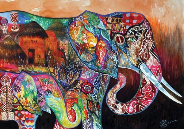 AFRİCAN PATCHWORK PUZZLE